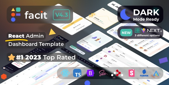 Facit - React Admin Dashboard Template