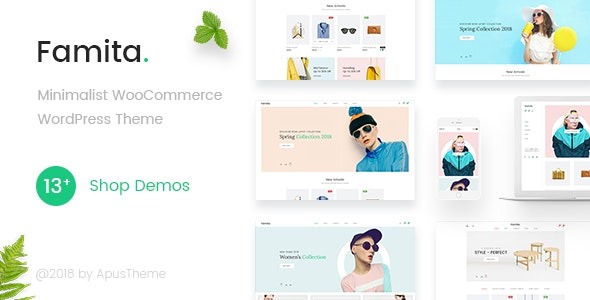 Famita - Minimalist WooCommerce WordPress Theme