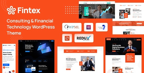 Fintex Consulting & Financial WordPress Theme