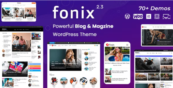 Fonix - Newspaper & Magazine WordPress Theme