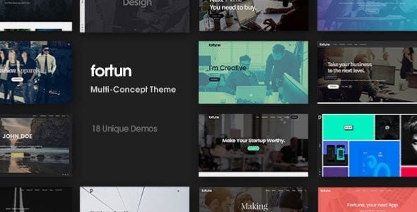 Fortun - Multi-Concept WordPress Theme