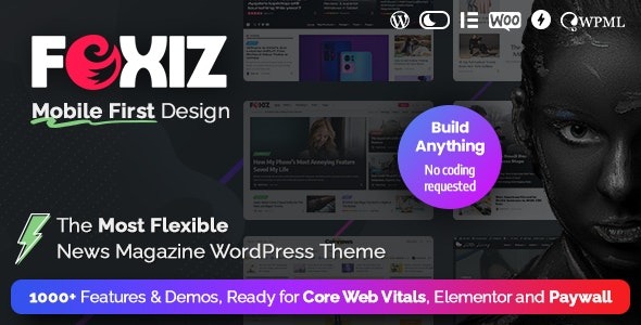 Foxiz - WordPress Newspaper and Magazine