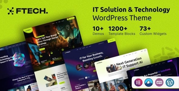 Ftech IT Solution & Technology WordPress