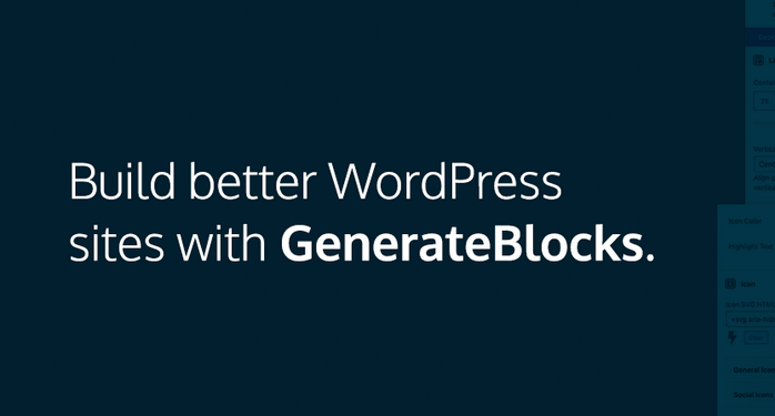 GenerateBlocks Pro - blocks for WordPress editor