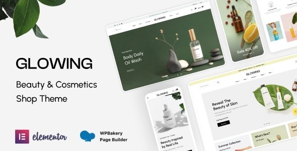 Glowing - Beauty & Cosmetics Shop Theme