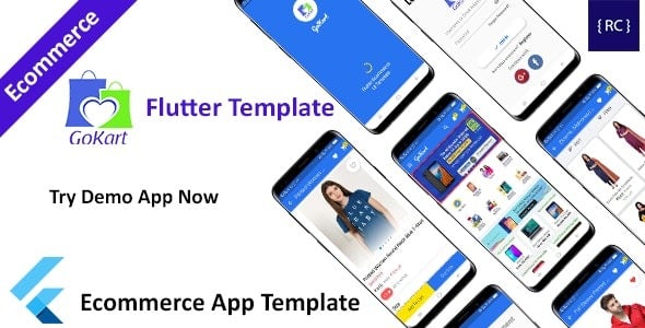 GoKart Flutter E-commerce App Template - Flipkart Clone Flutter