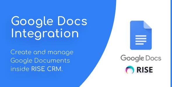 Google Docs Integration for RISE CRM