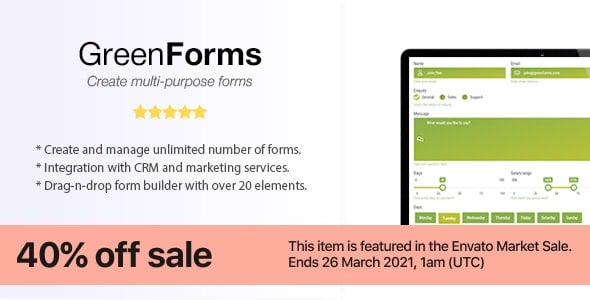 Green Forms - WordPress Form Builder