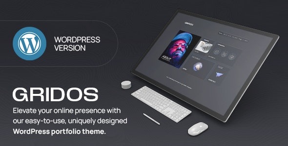 Gridos Creative Personal Portfolio WordPress Theme