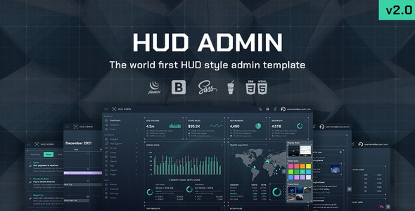 HUD - Bootstrap Admin Template