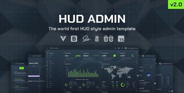 HUD - Vue Bootstrap Admin Template