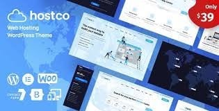 Hostco Hosting Service WordPress Theme