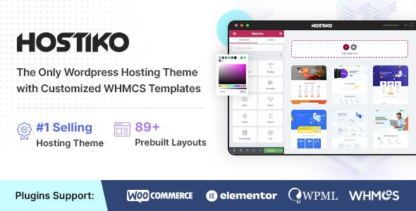 Hostiko - WordPress WHMCS Hosting Theme