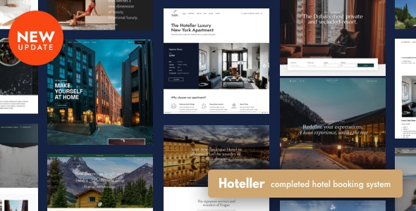 Hoteller - Hotel Booking WordPress