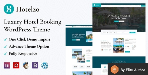 Hotelzo - Luxury Hotel WordPress Theme