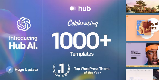 Hub - Responsive Multi-Purpose WordPress Theme