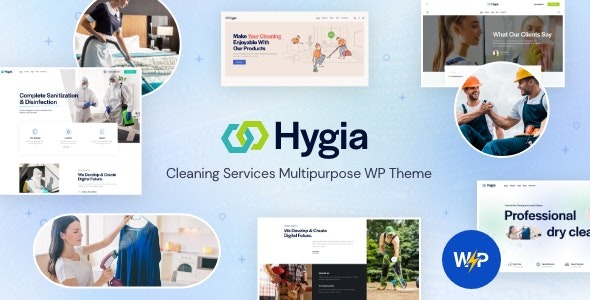 Hygia - Cleaning Services Multipurpose WordPress Theme