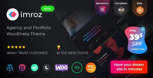 Imroz - Agency & Portfolio Theme