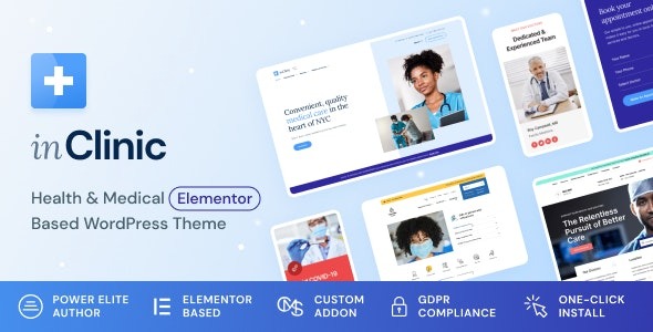 InClinic Healthcare & Medical WordPress Theme