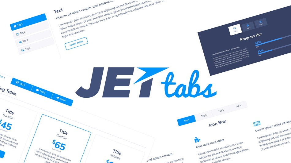 JetTabs - and Accordions for Elementor Page Builder