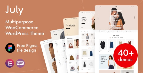 July - eCommerce WordPress Theme