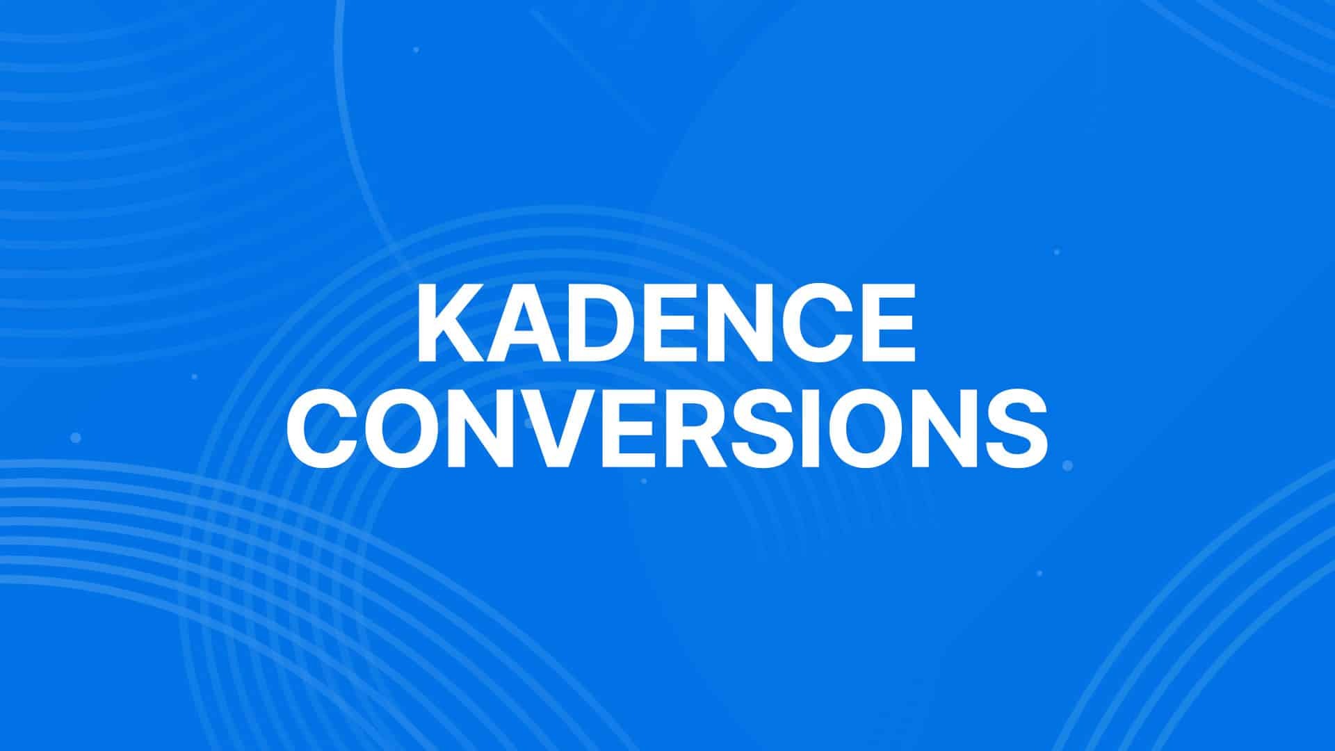 Kadence Conversions - Popups