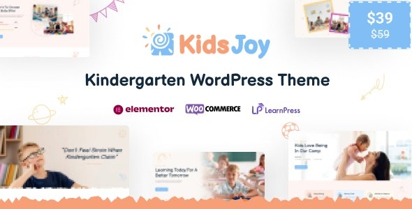 KidsJoy - Kindergarten WordPress Theme