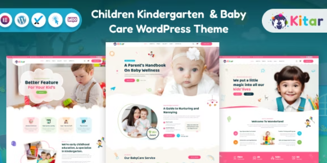 Kitar - Children Kindergarten & Baby Care WordPres