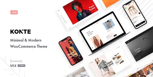 Konte - Minimal & Modern Woo WP Theme