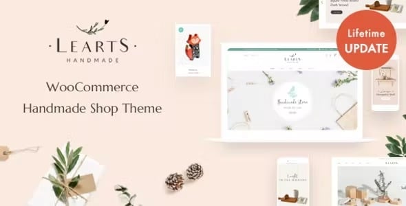 LeArts Handmade Shop WooCommerce WordPress Theme