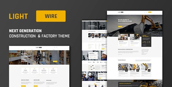 Lightwire Construction And Industry Theme