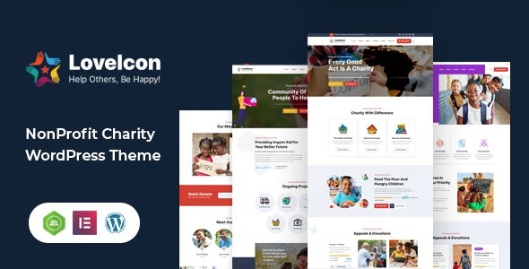 Loveicon - Nonprofit Charity Theme