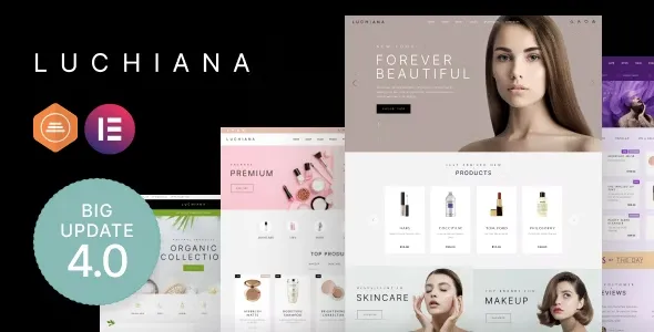 Luchiana - Cosmetics Store & Beauty Shop WooCoomerce Theme