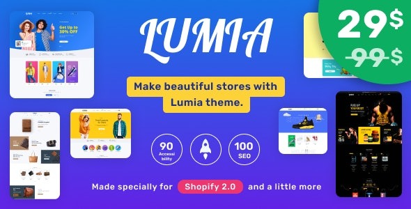 Lumia - Multipurpose Shopify Theme OS - Multilanguage - RTL Support