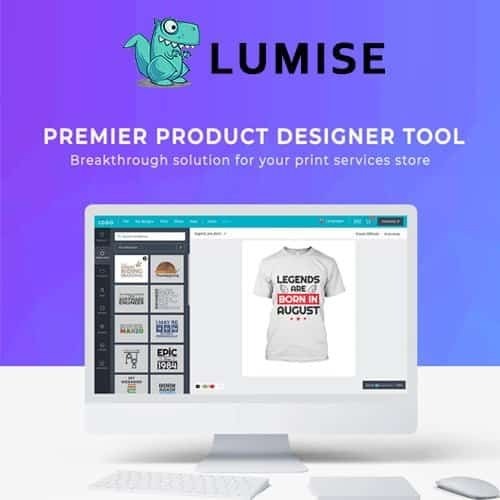 Lumise Product Designer WooCommerce WordPress