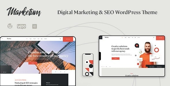 Marketum - Digital marketing & SEO WordPress Theme