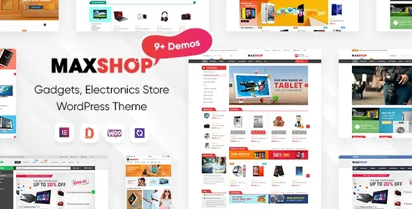 Maxshop a unique theme for the online store WordPress