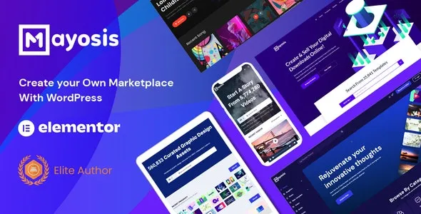 Mayosis - Digital Marketplace WordPress Theme