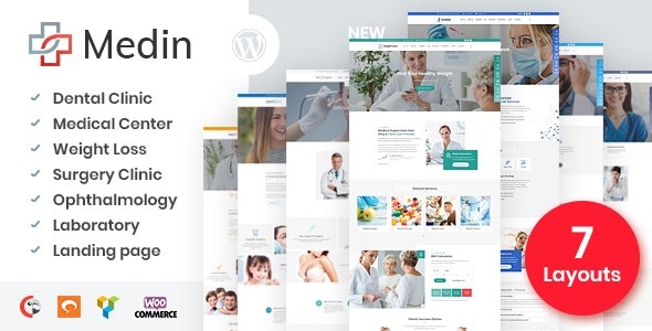 Medin Medical Center WordPress Theme