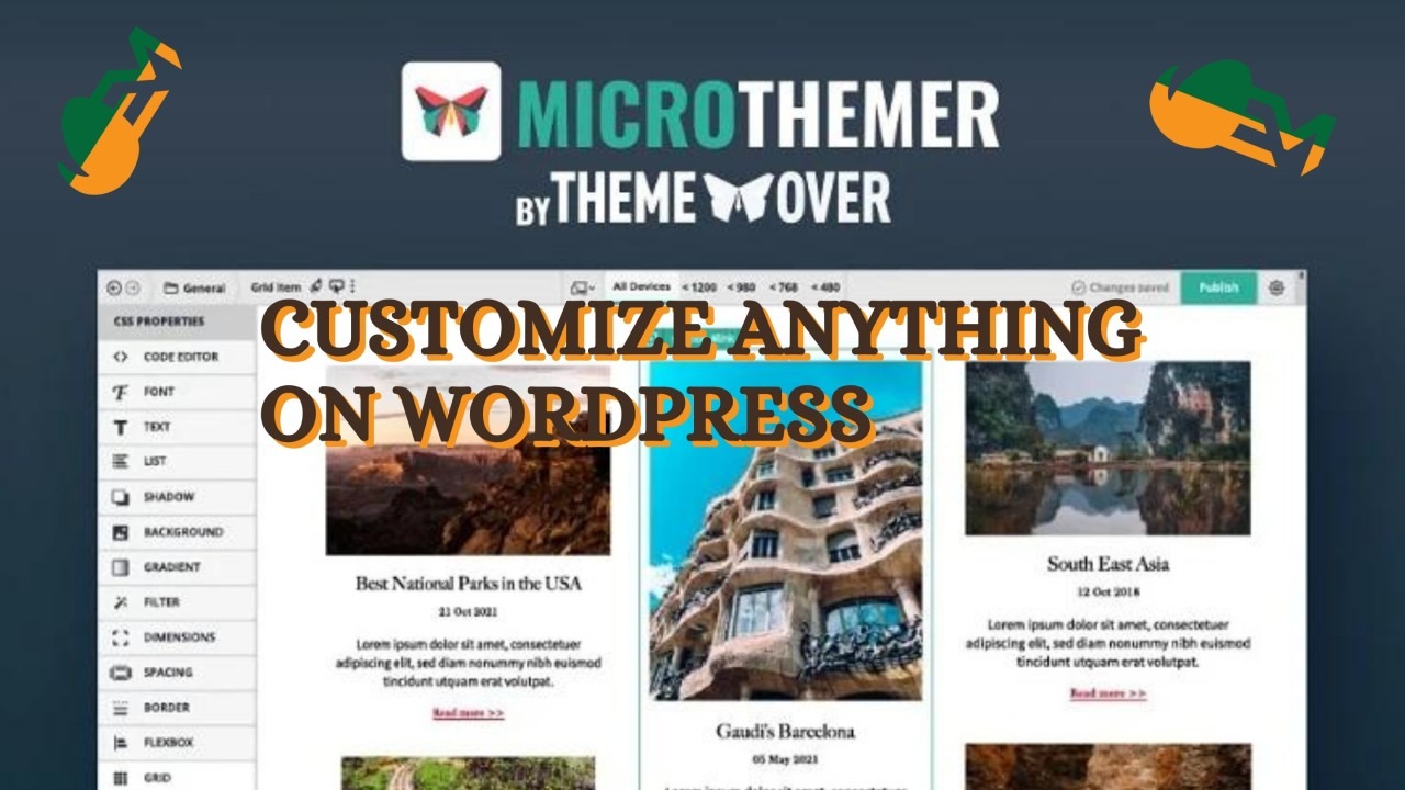 MicroThemer WordPress CSS Editor