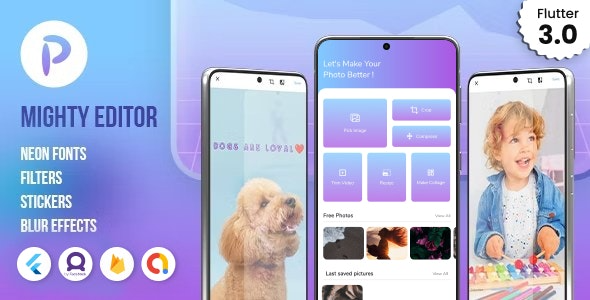 MightyEditor - Flutter Photo Editor / College App