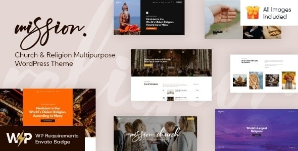 Mission - Church & Religion Multipurpose WordPress Theme