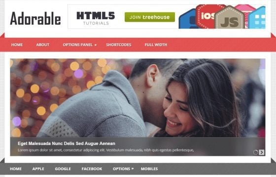 MyThemeShop Adorable WordPress Theme