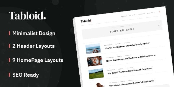 MyThemeShop Tabloid - WordPress Theme