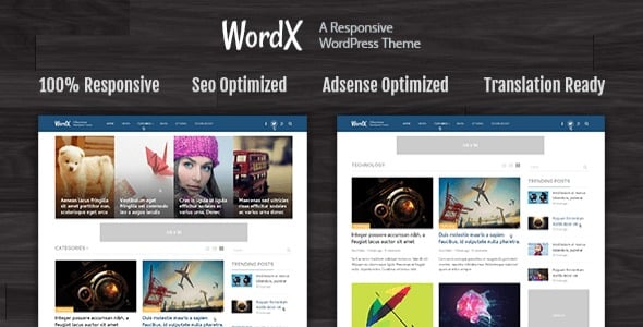 MyThemeShop WordX - WordPress Theme