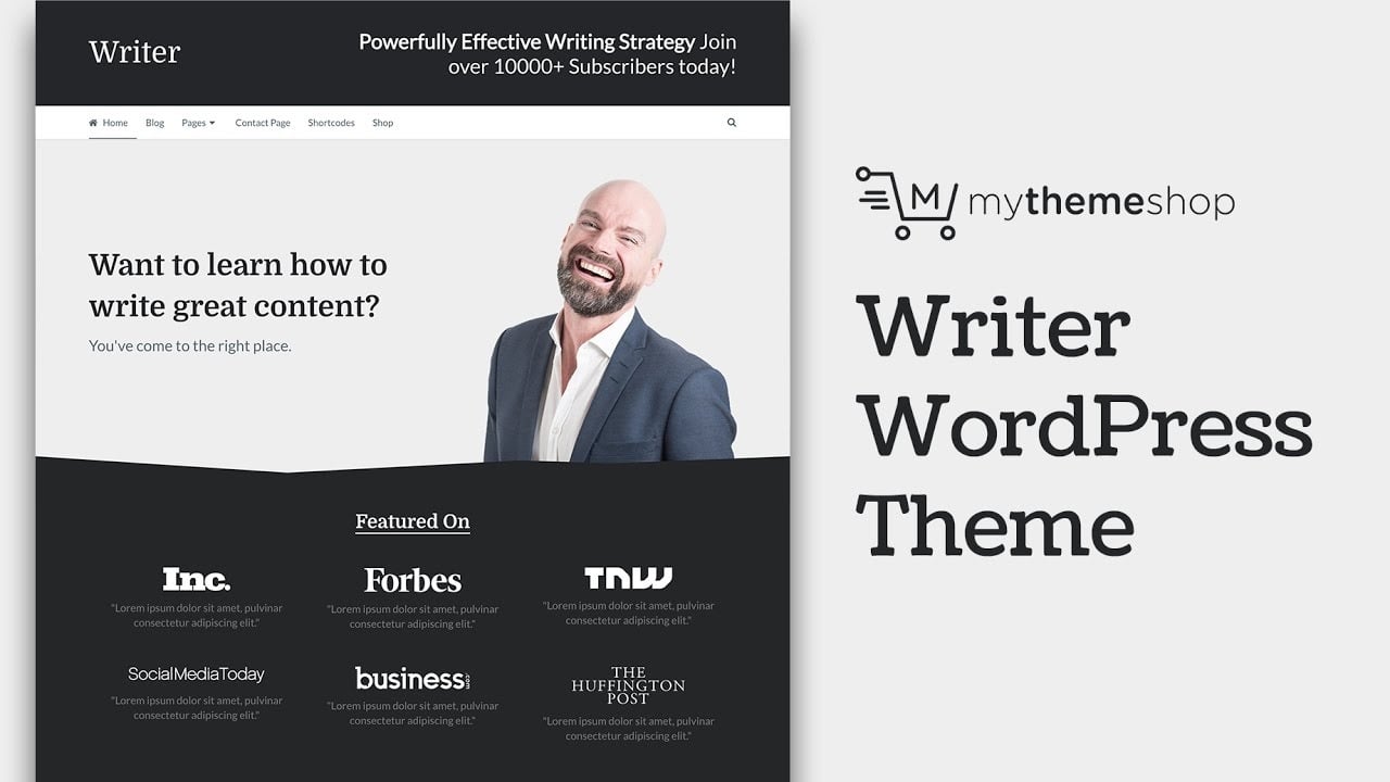 MyThemeShop Writer - WordPress Theme