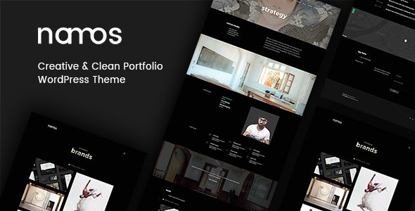 Namos Creative One/Multi-Page Portfolio WordPress Theme