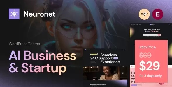 Neuronet - AI Business & Startup WordPress Theme