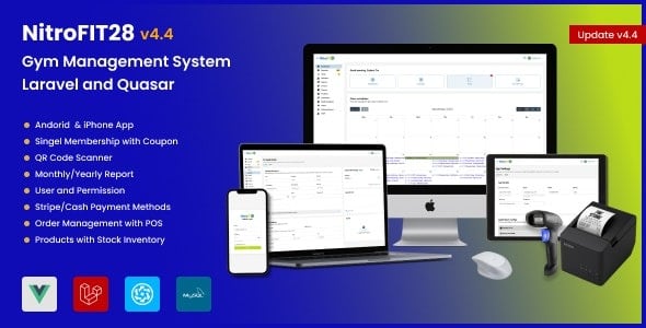 NitroFIT Fitness & Gym Management System