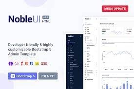 NobleUI - HTML Bootstrap Admin Dashboard Template